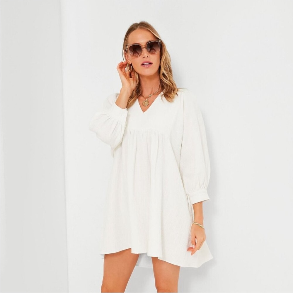 Pomander Place White Mini Dress